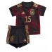 Tyskland Niklas Sule #15 Udebane Trøje Børn VM 2022 Kortærmet (+ Korte bukser)